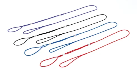 Detalle del cierre fácil de collar ramal nylon redondo