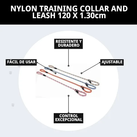 Emballage du collier et laisse nylon Adiestra chez La Tribu Animale