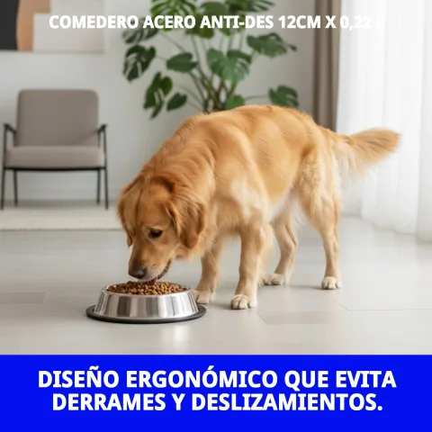 Comedero con diseño elegante y funcional para perros y gatos