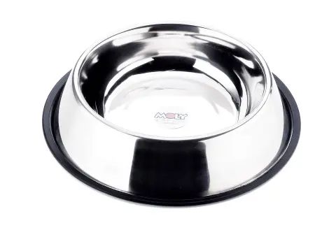 Détail base anti-basculement gamelle acier 2,35 litres