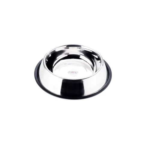 Gamelle acier inoxydable pour chiens et chats petits et moyens