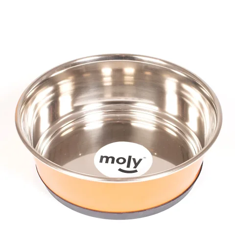 Base desmontable de silicona del comedero Moly para fácil limpieza