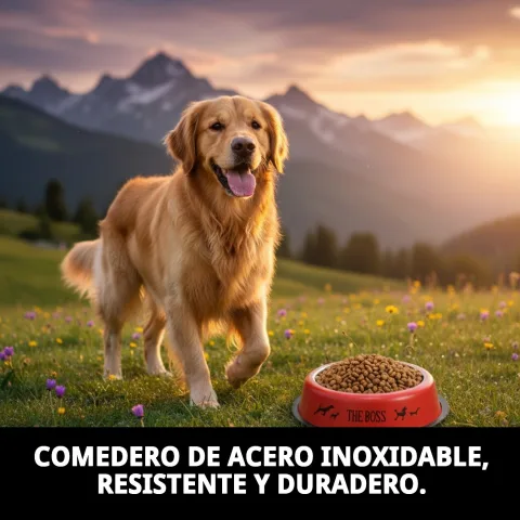 Comedero Draw con capacidad de 0,90 litros para perros pequeños y medianos