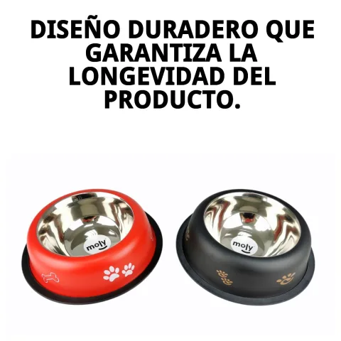 Comedero Draw con comida para perro en su interior