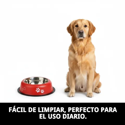 Comedero Draw colocado sobre suelo antideslizante