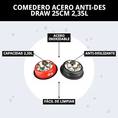 Comedero Draw en ambiente doméstico para mascotas