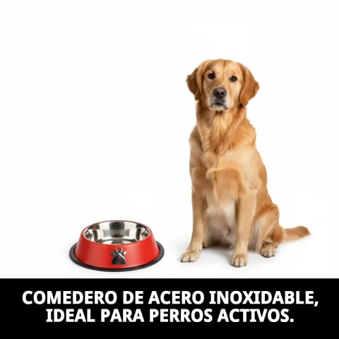 Limpieza fácil del comedero Motif con agua y jabón