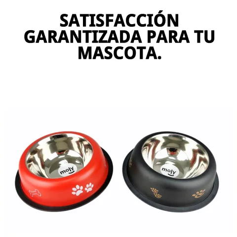 Limpieza del comedero acero inoxidable Cocker Draw en lavavajillas