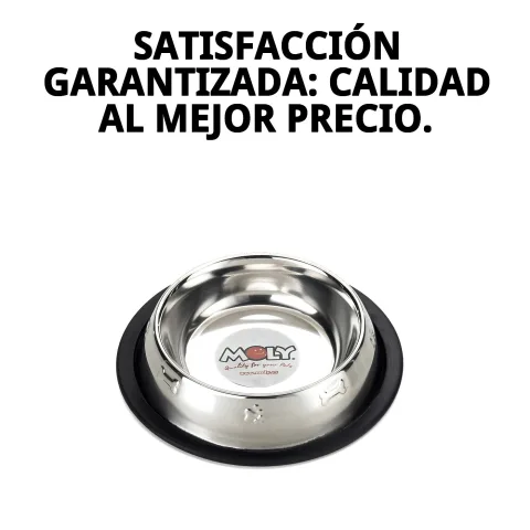 Uso del comedero acero pirámide en alimentación diaria