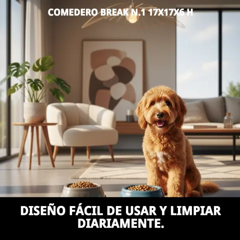 Material resistente del comedero Break N.1