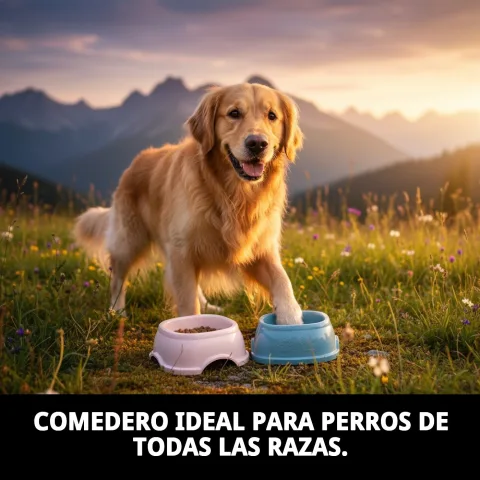 Detalle de la base estable del comedero Break N.5