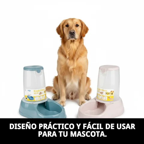 Vista lateral del comedero Break Reserva 3,5L