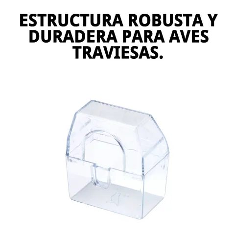 Vue latérale du Comedero Canarias montrant son design ergonomique