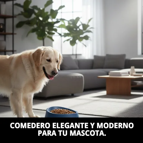 Comedero Chic N3 en entorno doméstico moderno