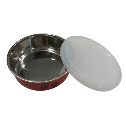Détail du couvercle hermétique de la gamelle Moly pour animaux