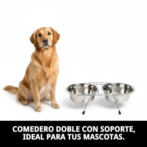 Recipientes extraíbles para facilitar la limpieza del comedero