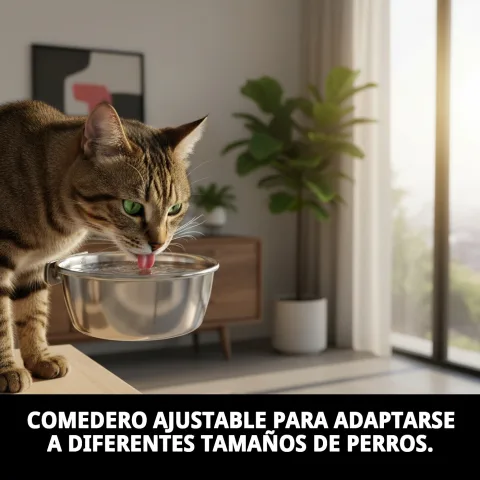 Material plástico resistente del comedero multiusos
