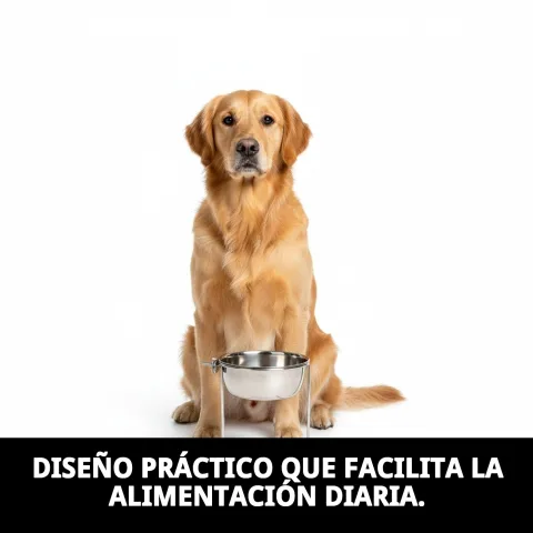 Comedero multiusos para mascotas mayores con movilidad reducida