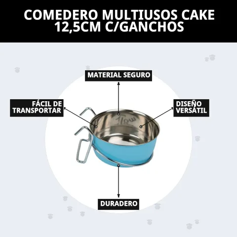 Comedero Cake junto a otros accesorios para perros