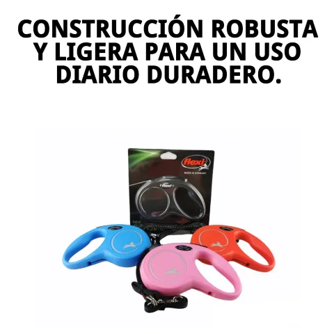 Correa Flexi New Classic S mostrando la cinta plana y resistente