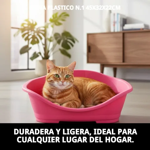 Cuna plástico N.1 en espacio interior doméstico