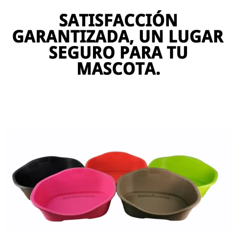 Cuna de plástico N.2 en ambiente hogareño