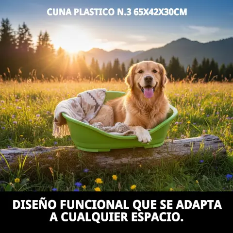 Cuna resistente para perros pequeños y medianos