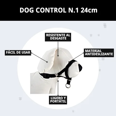 Embalaje y presentación del collar DOG CONTROL N.1 en Mar Mascotas