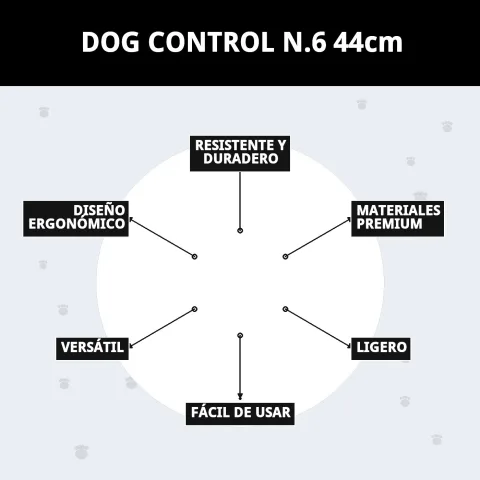 Bozal DOG CONTROL N.6 mostrando ajuste seguro y cómodo