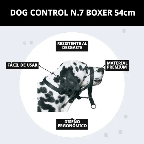 Bozal DOG CONTROL N.7 en caja de venta en tienda online Mar Mascotas