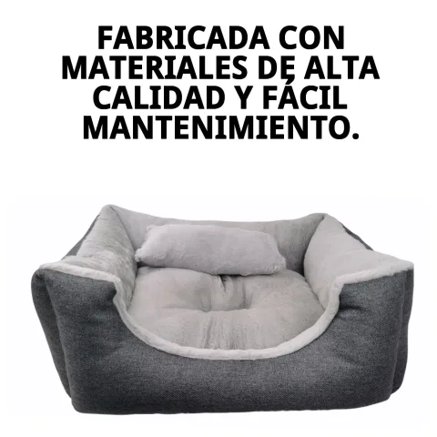 Profil latéral du coussin avec structure résistante pour petits animaux