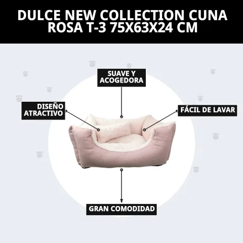 Emballage et présentation du coussin rose T-3 chez La Tribu Animale