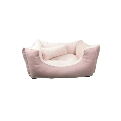 Détail du tissu doux de la corbeille DULCE NEW COLLECTION rose