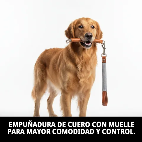 Agarre ergonómico de empuñadura para perros de 45 cm