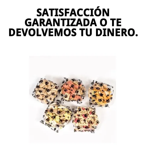 Galletas para perros bajas en grasa en un plato