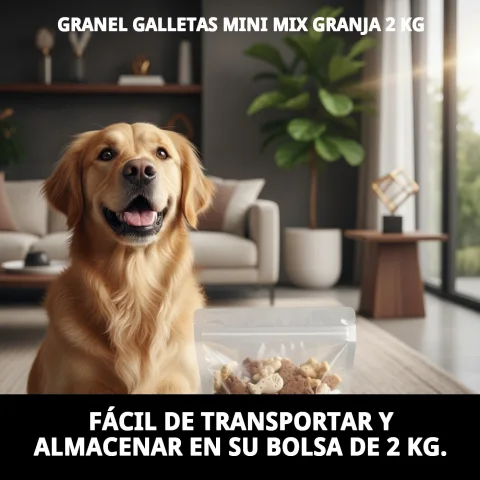 Envase a granel de galletas Mini Mix Granja Moly