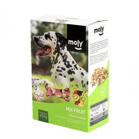 Premio saludable para perros con vitaminas y fibra