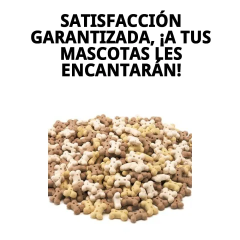 Presentación de la bolsa de 2 kg de galletas Puppy Moly