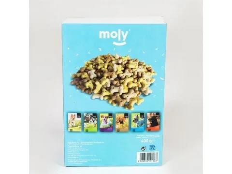 Detalle de textura suave de las Galletas Puppy Moly