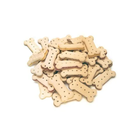 Galletas rellenas sabor sabroso para perros Moly