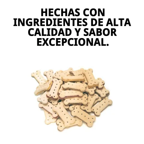 Galletas sándwich para perros con aporte de calcio