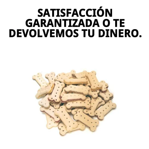 Envase de galletas sándwich 2 kg para perros Moly