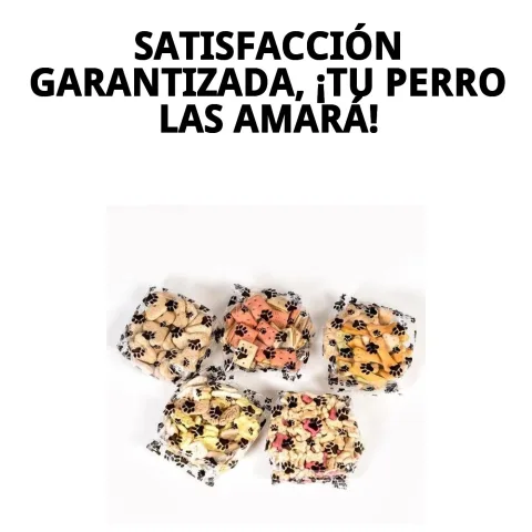 Galletas sándwich rellenas como recompensa canina