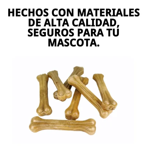 Uso recomendado de huesos prensados para perros activos