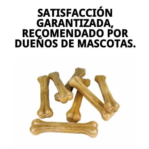 Presentación del pack de 10 unidades de huesos prensados