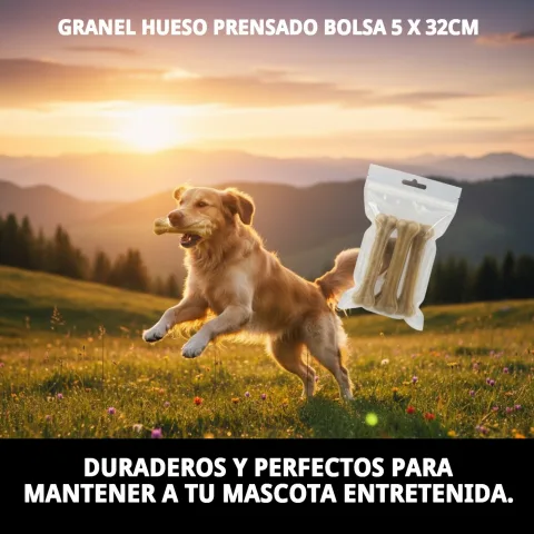 Snack natural para higiene dental de perros grandes