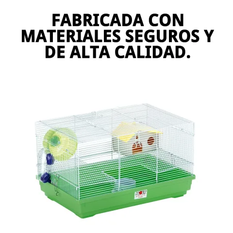 Materiales seguros y resistentes de la jaula para hámster