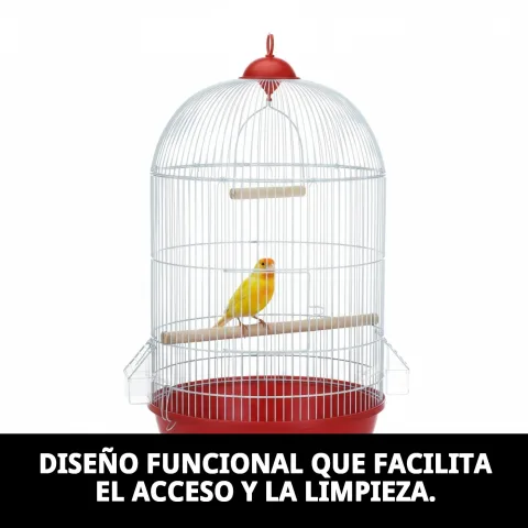 Cage Jamaica avec un animal à l'intérieur se reposant confortablement