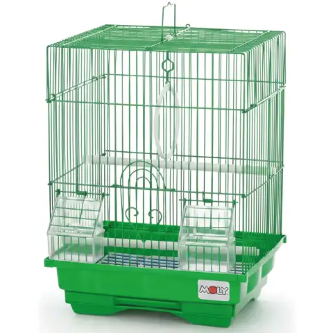 Détail latéral de la cage N.1 montrant ventilation et structure