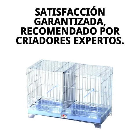 Accès pour nettoyage dans la cage d elevage pour oiseaux